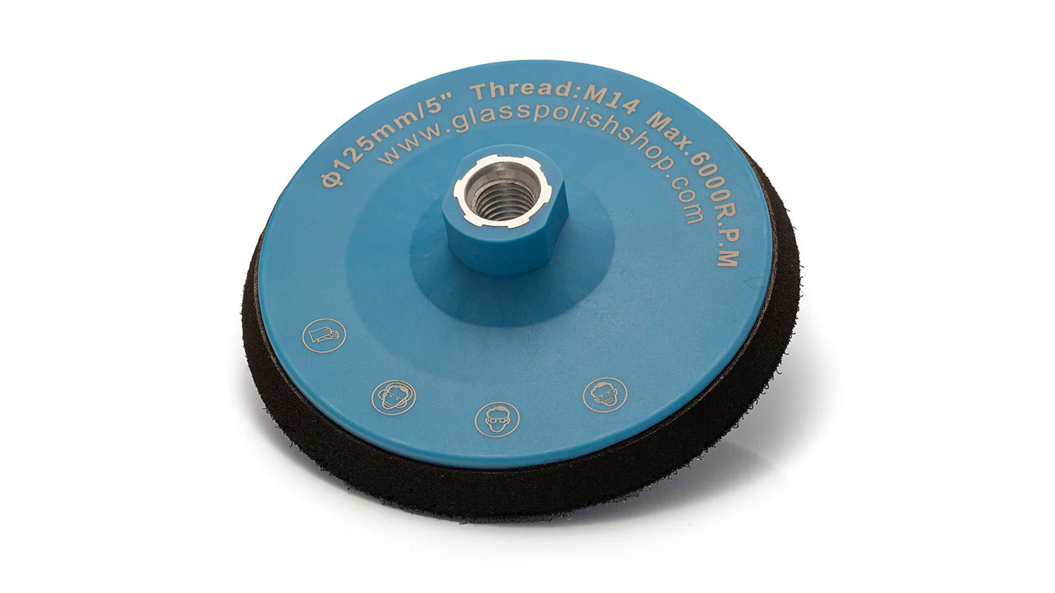 125mm (5") Medium Density PRO Rotary Backing Pad M14