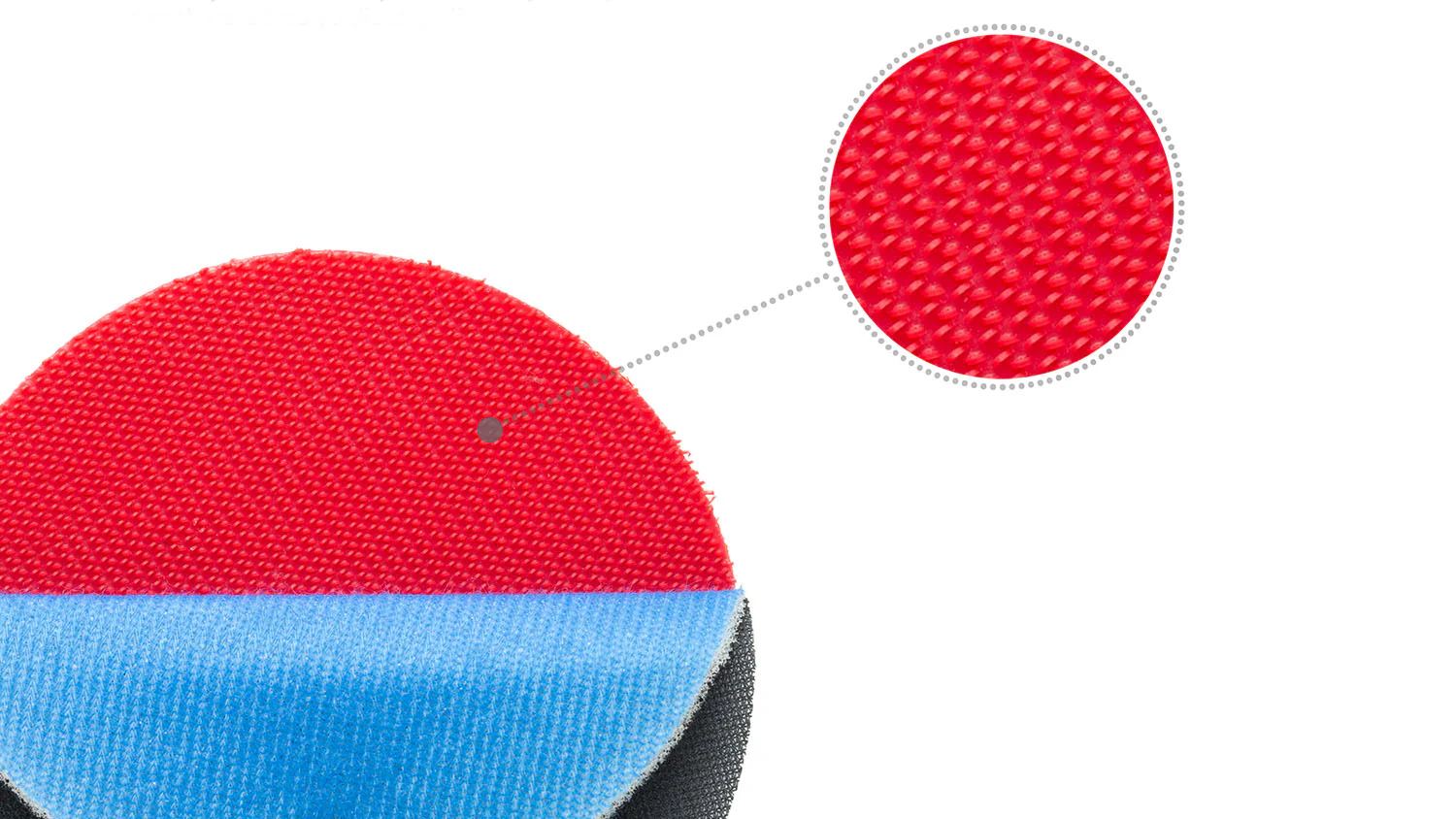 100mm ( 4") Hard Density Rotary Backing Pad M14 - Image 4