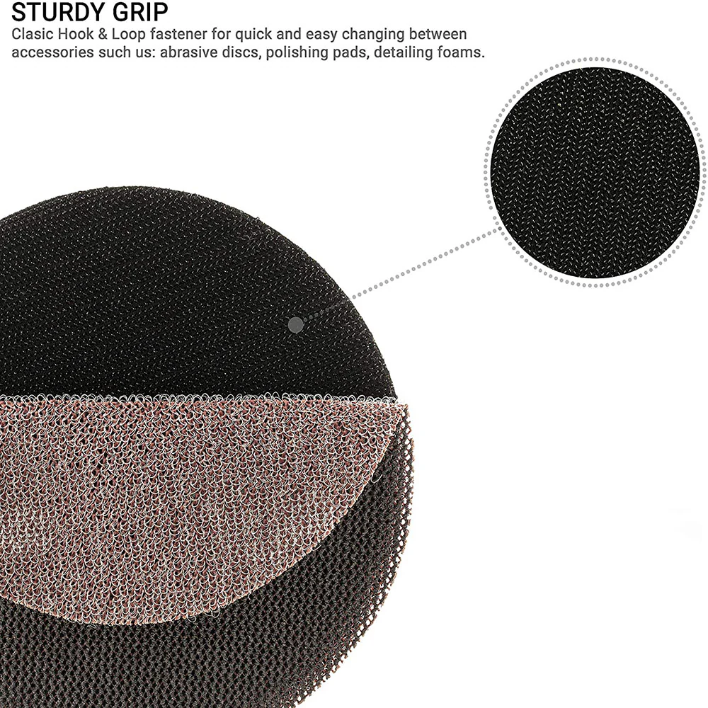 75mm ( 3") Dual Action Backing Pad 5/16"-24 - medium profile - Image 3