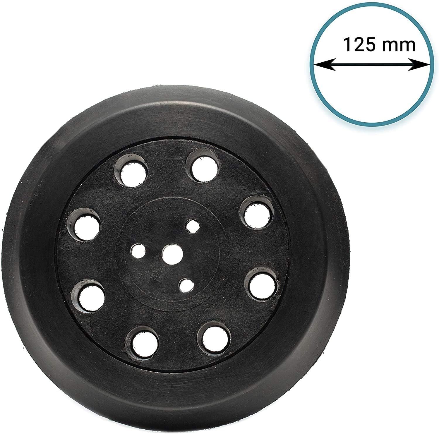 8+1+3 Sander Backing Pad / 5" 125mm Hook and Loop - Image 4