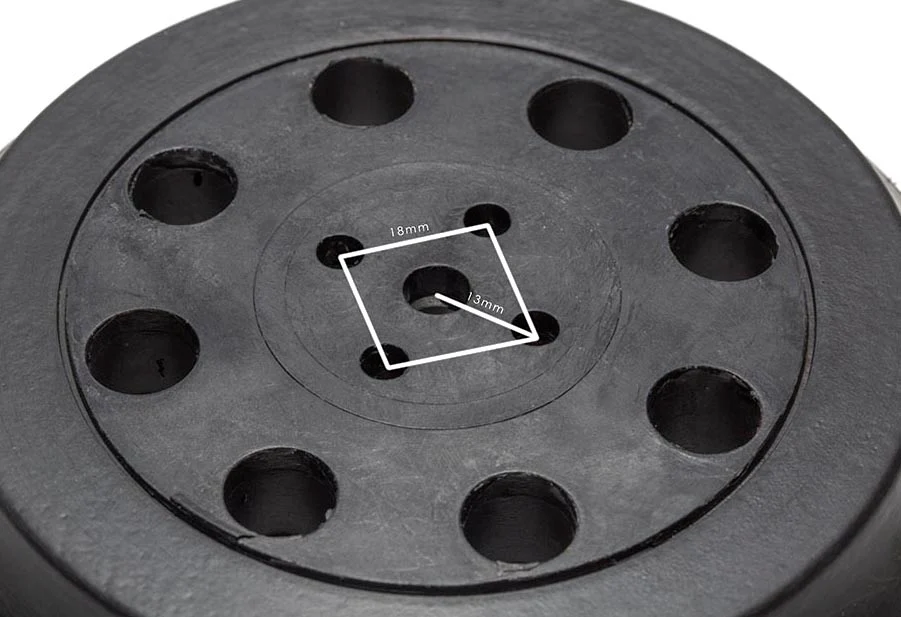 8+1+4 Sander Backing Pad / 5" 125mm - Image 3