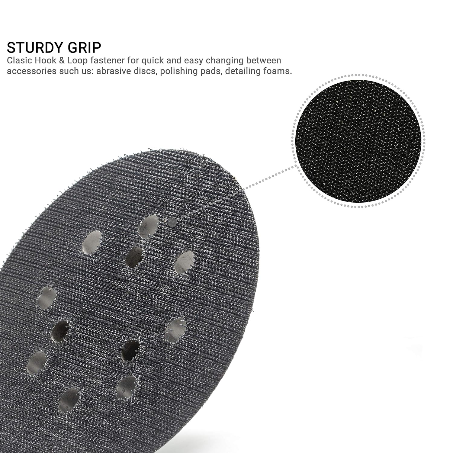 8+3 Sander Backing Pad / 5" 125mm - Image 4