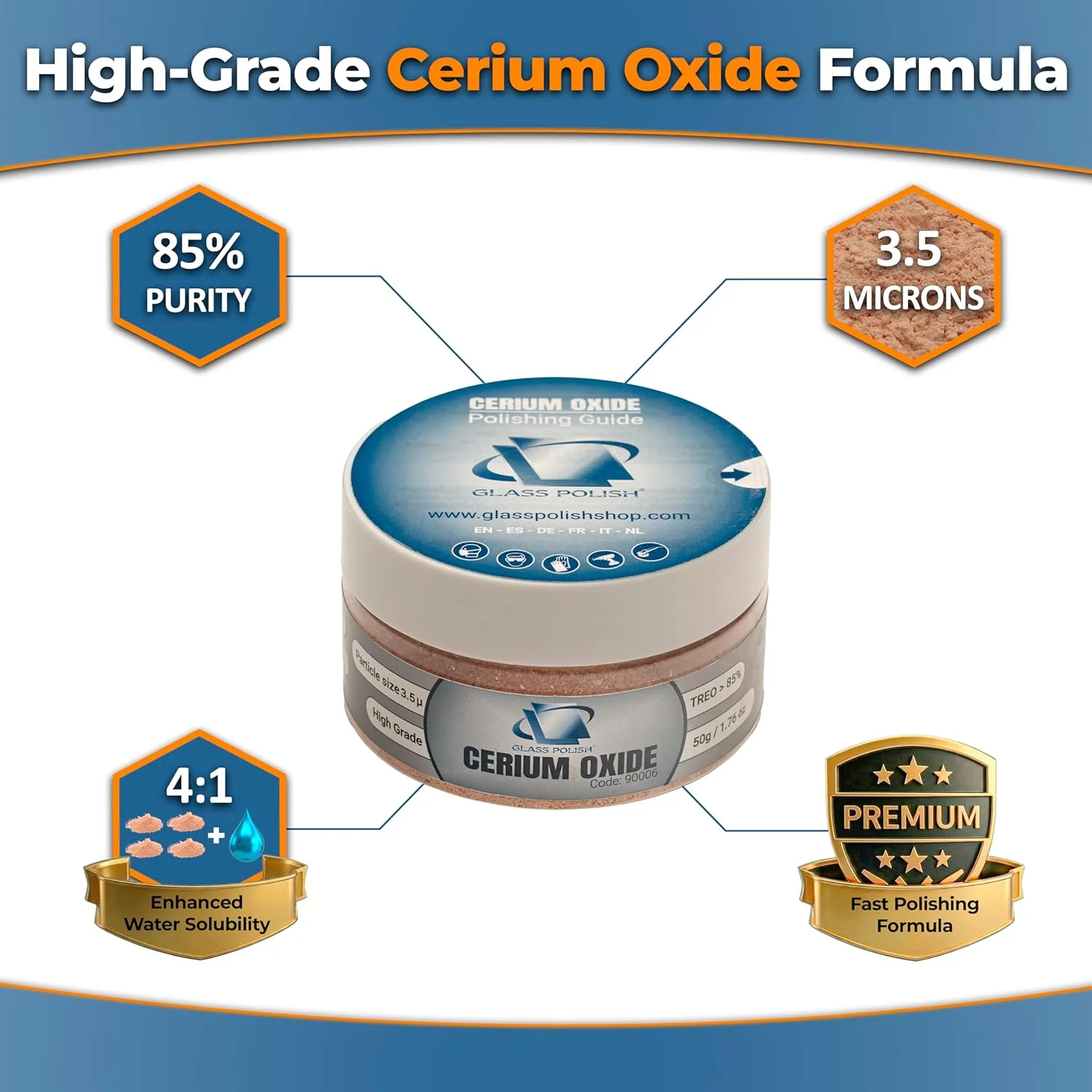 Cerium Oxide High-Grade 1.76oz - Image 8