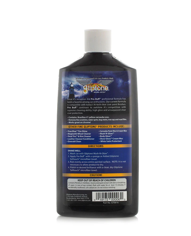 Gliptone Pro Buff Cleaner Wax 475 ml (16 oz) - Image 2