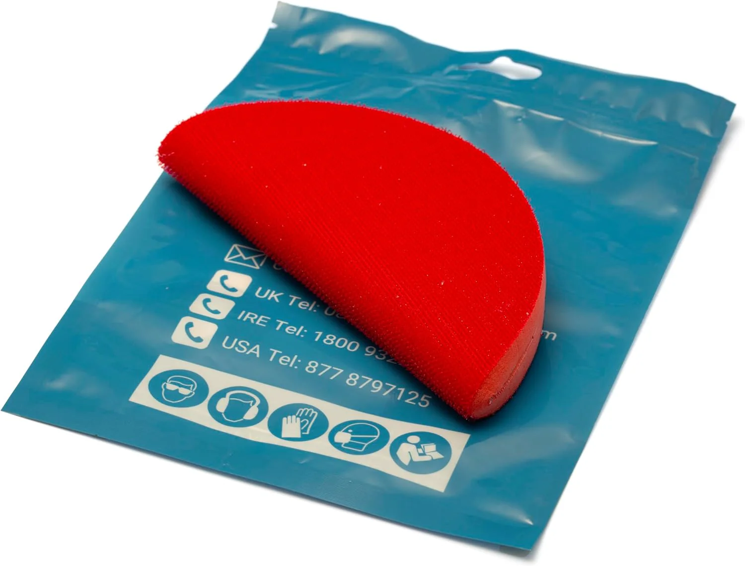 Hand-held Sanding Block Half-Circular / 6" 150mm - Image 4