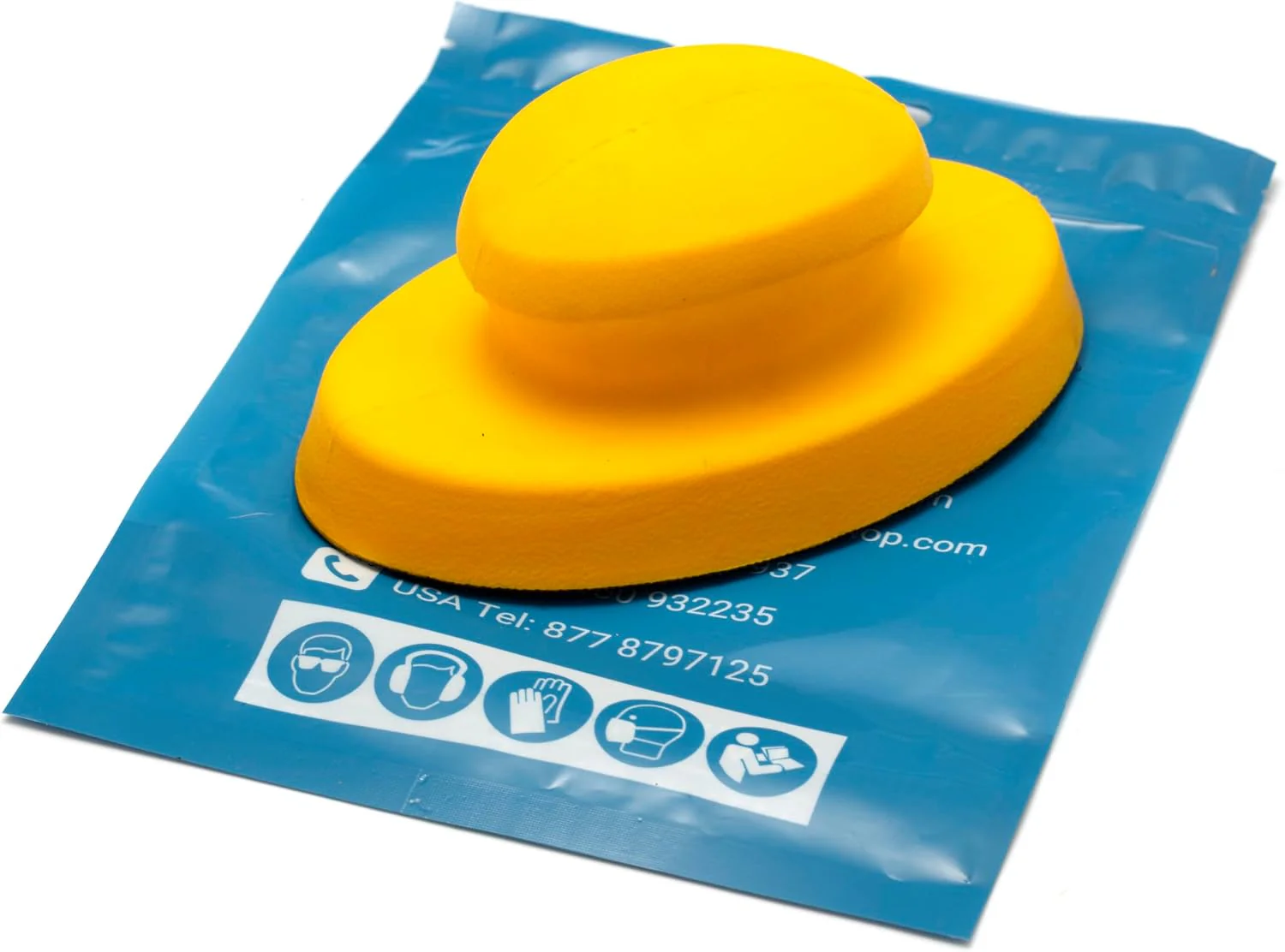 Hand-held Sanding Block - Oval / 90x150mm - Image 3