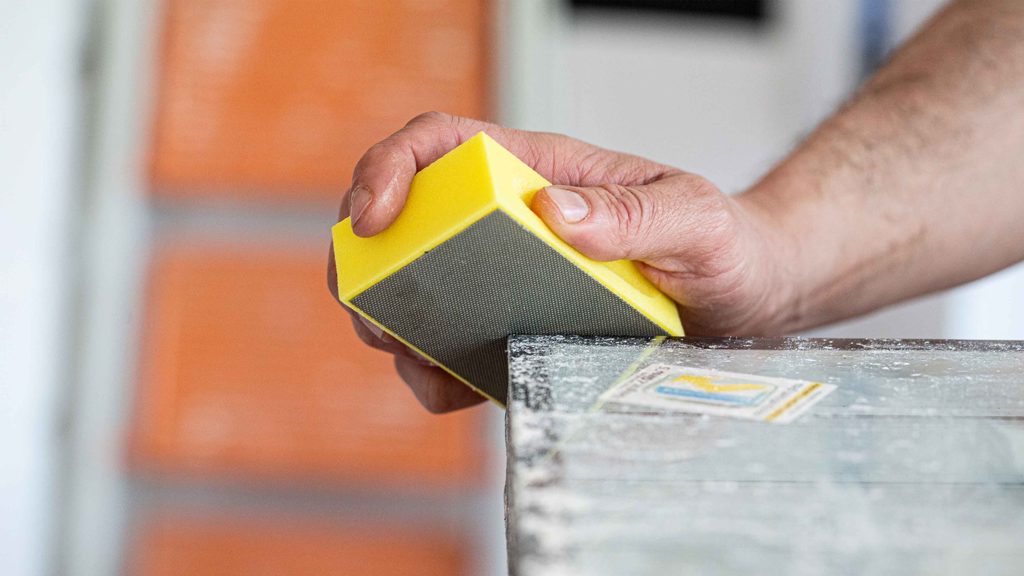 PRO Diamond Hand Sanding Pad - Grit 400 Fine - 2 Pads - Image 4