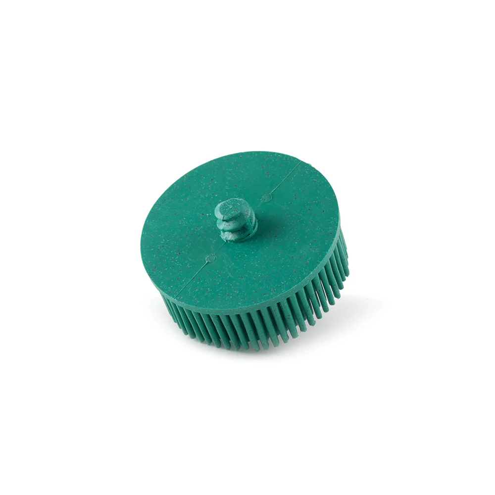 Quick-Lock Bristle Disc / 2" (50 mm) - Green Grit 50 - Image 2