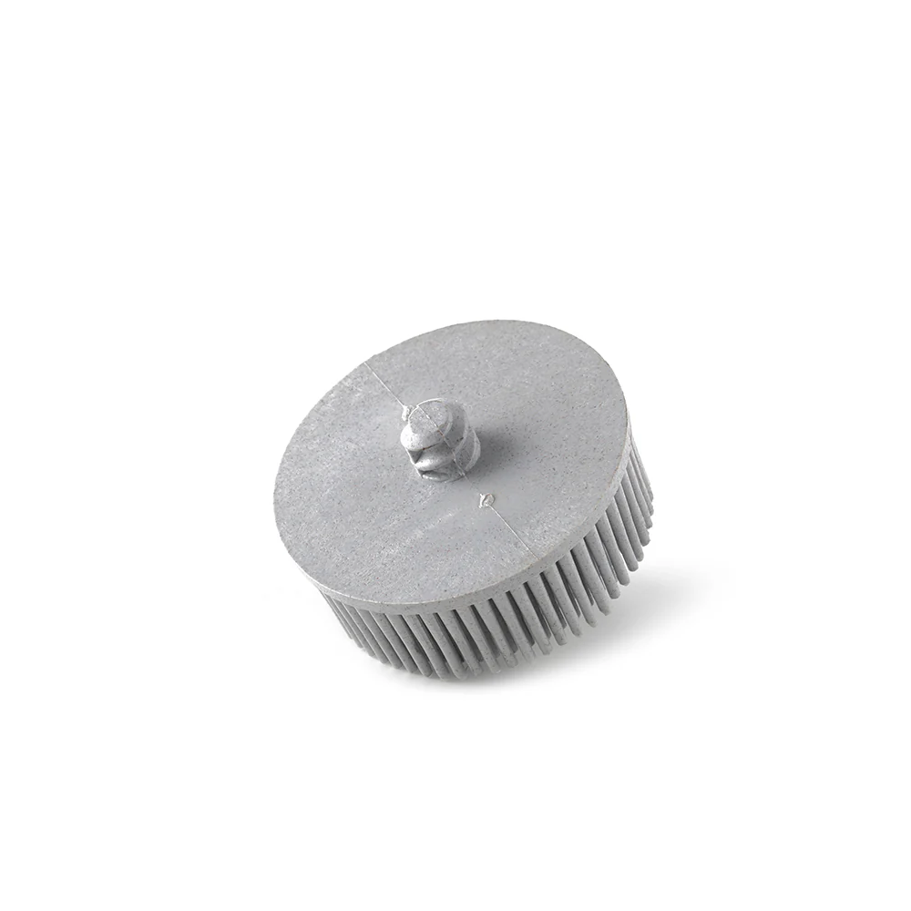 Quick-Lock Bristle Disc / 2" (50 mm) - Grey Grit 120 - Image 2
