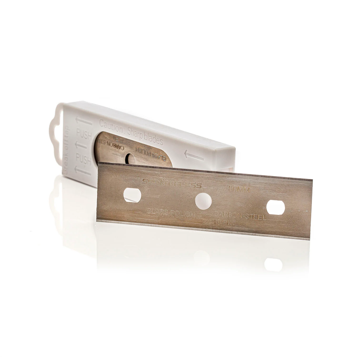 SCRATCHLESS 10 x Carbon Steel Blades for SCRATCHELSS Scraper |78mm - Image 3
