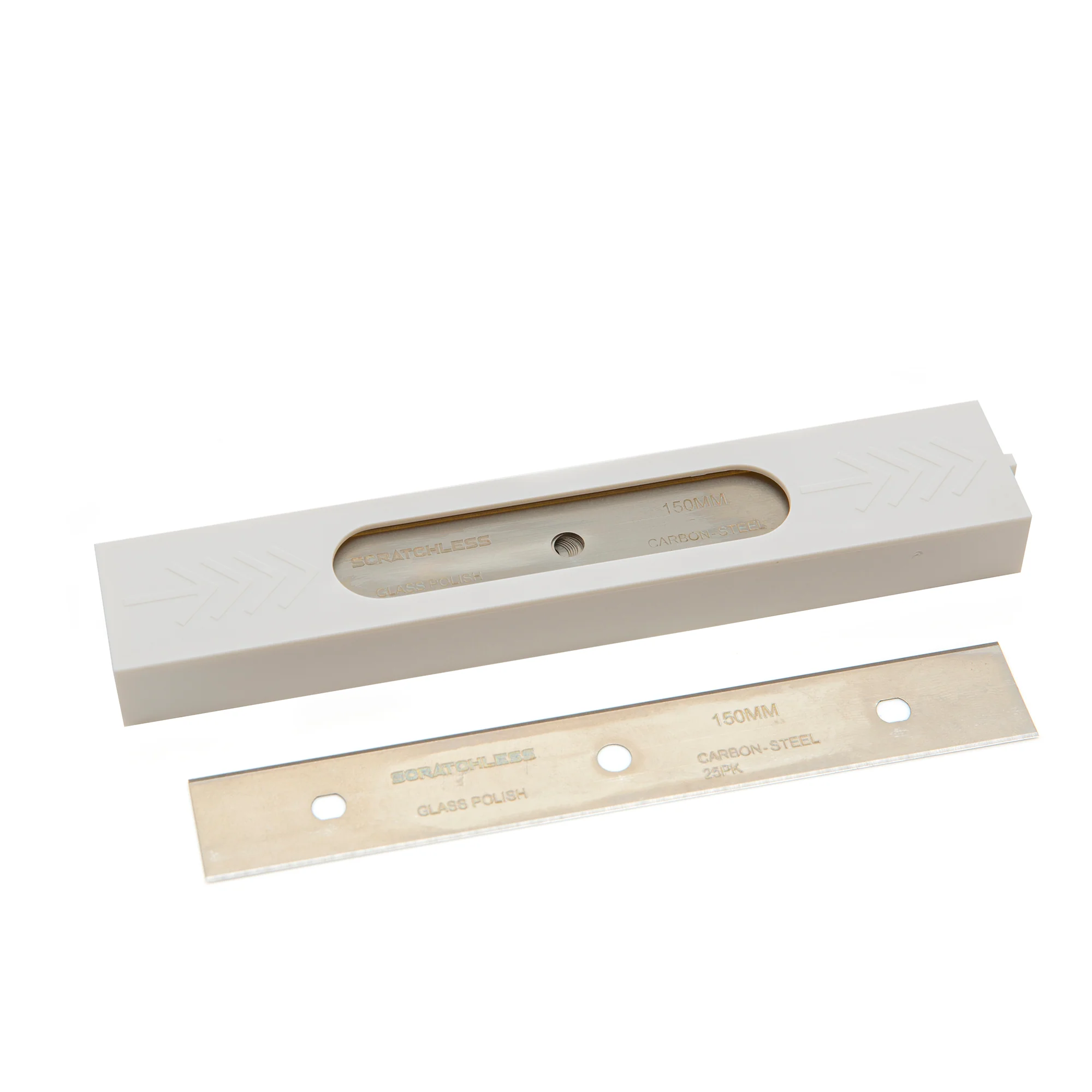 SCRATCHLESS Carbon Steel Blades 25pk - 150 mm - Image 3