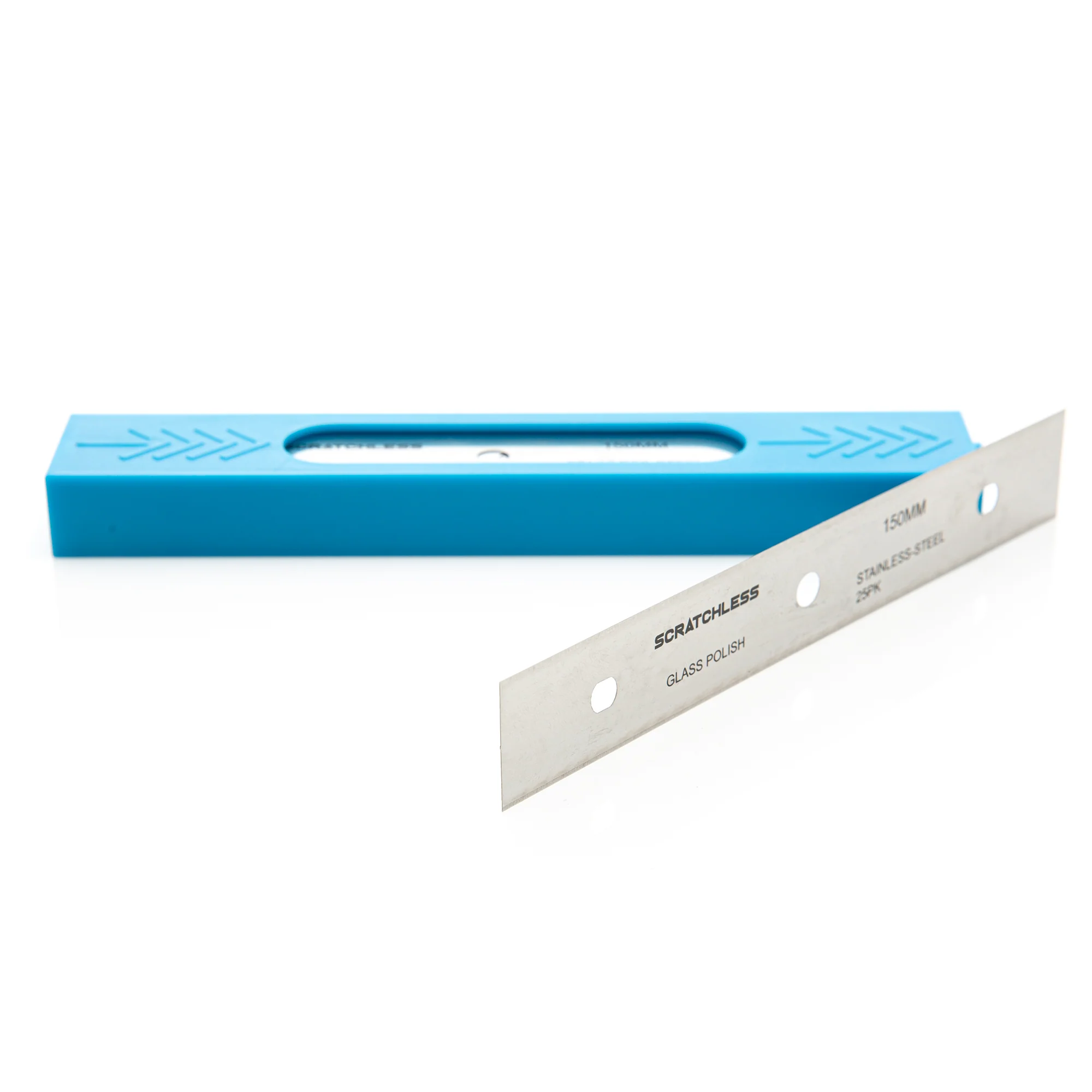 SCRATCHLESS Stainless Steel Blades 25pk - 150 mm - Image 3