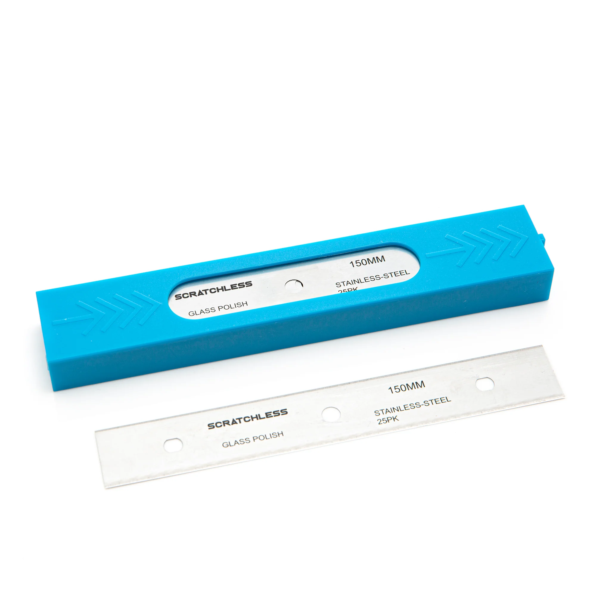 SCRATCHLESS Stainless Steel Blades 25pk - 150 mm - Image 4
